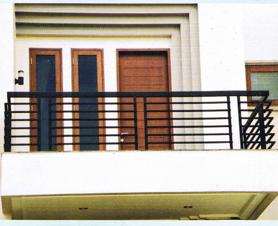 Railing Balkon Minimalis  Bengkel Las Canopy minimalis  